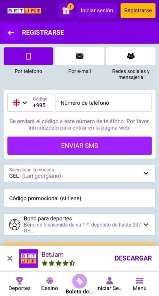 BetJam: Guía de Instalación y Ventajas de la Versión Móvil